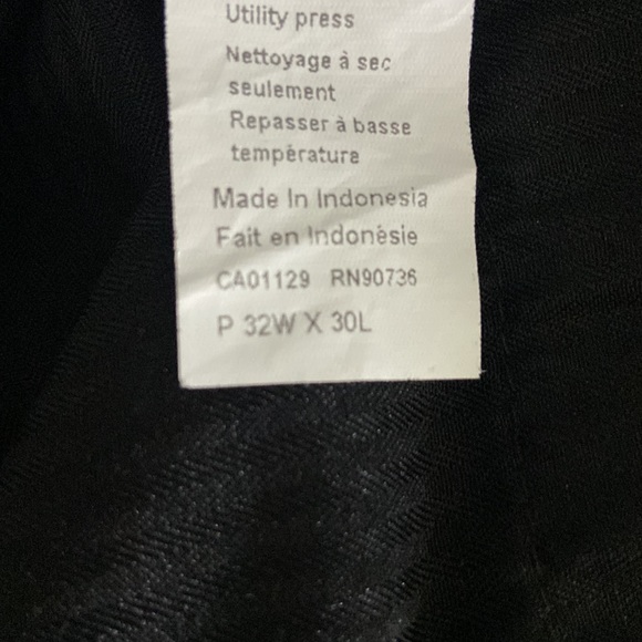 Calvin Klein Slim Fit Pants SIZE 32W x 30L Color BLUE - Picture 8 of 8